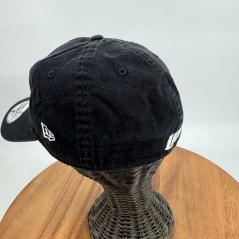 Detroit Lions NFL Hat Mens Fitted XX‎ Large New Era Black Blue Embroidered